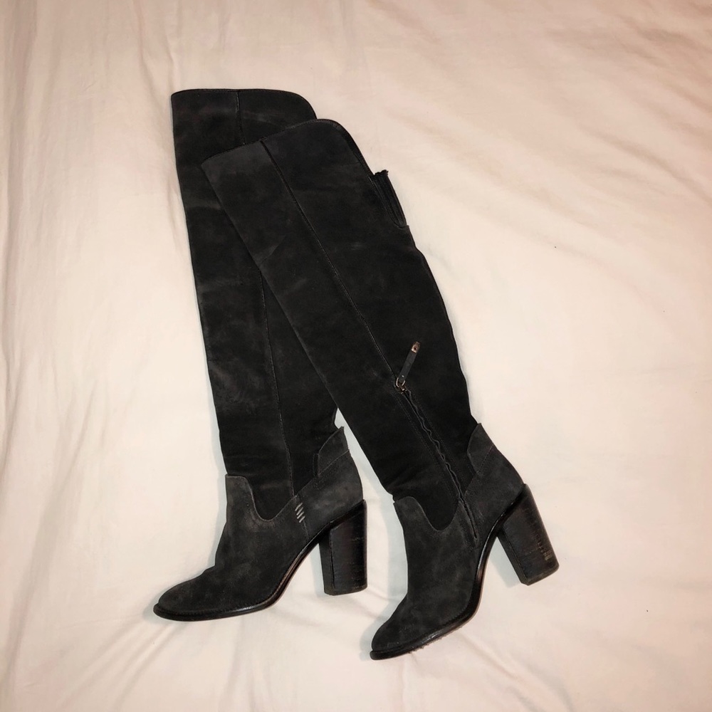 Dolce vita , suede over the knee boots
